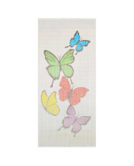 Rideau de porte contre insectes Bambou 90 x 200 cm | Mobilier & Déco