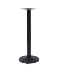 Pied de table de bistro noir Ø43x107 cm fonte | Mobilier & Déco