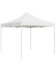 Tente de réception pliable Aluminium 2 x 2 m Blanc | Mobilier & Déco
