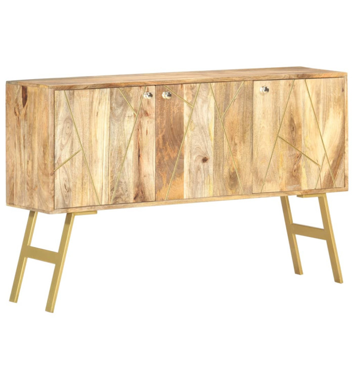 Buffet 118x30x75 cm Bois de manguier massif | Mobilier & Déco