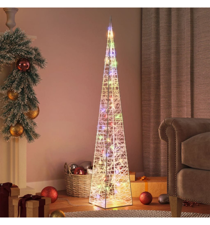 Cône lumineux décoratif à LED Acrylique Multicolore 120 cm | Mobilier & Déco