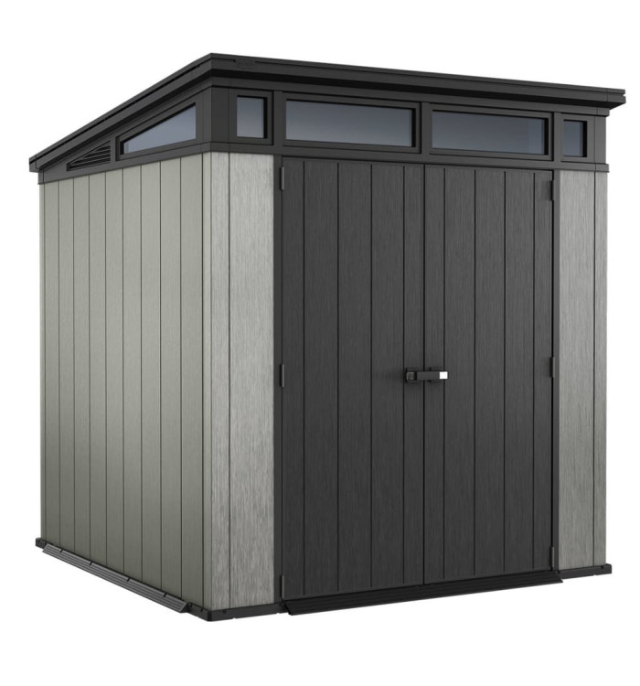 Keter Abri de jardin Artisan 77 214 x 218 x 226 cm 235572 | Mobilier & Déco