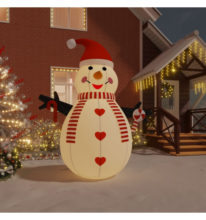 Bonhomme de neige gonflable avec LED 300 cm | Mobilier & Déco