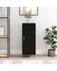 Buffet Noir 34,5x34x90 cm Bois d'ingénierie | Mobilier & Déco