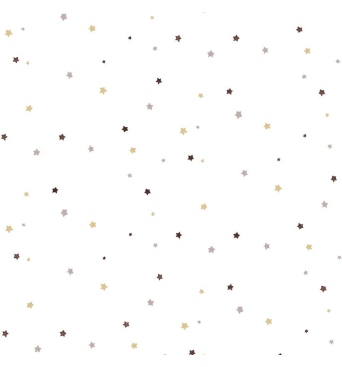 Noordwand Papier peint Mondo baby Little Stars Beige et blanc | Mobilier & Déco