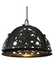 Plafonnier industriel en forme de roue dentée 45 cm E27 | Mobilier & Déco