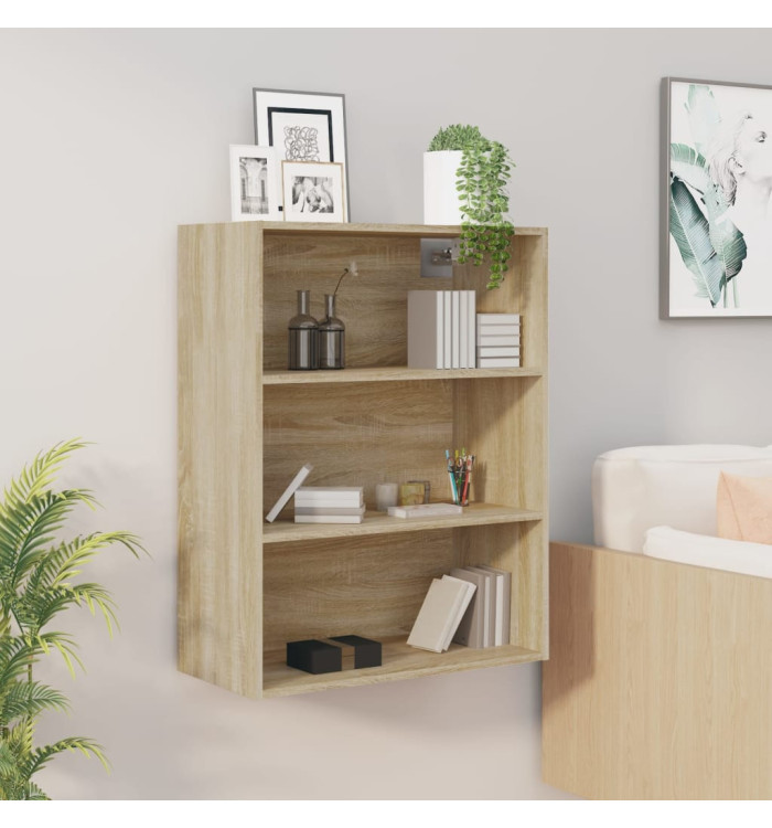 Armoire murale suspendue Chêne sonoma 69,5x32,5x90 cm | Mobilier & Déco