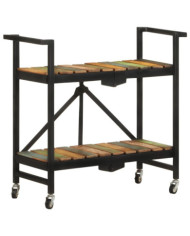 Chariot de cuisine 87x36x81 cm Bois massif de récupération | Mobilier & Déco