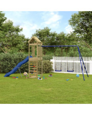 Aire de jeux d'extérieur bois de pin imprégné | Mobilier & Déco