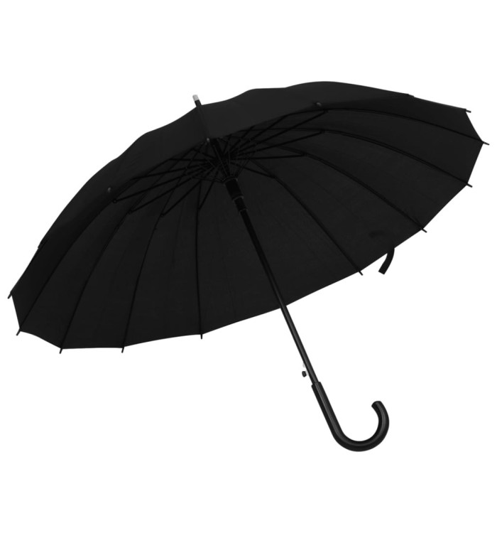 Parapluie automatique Noir 105 cm | Mobilier & Déco
