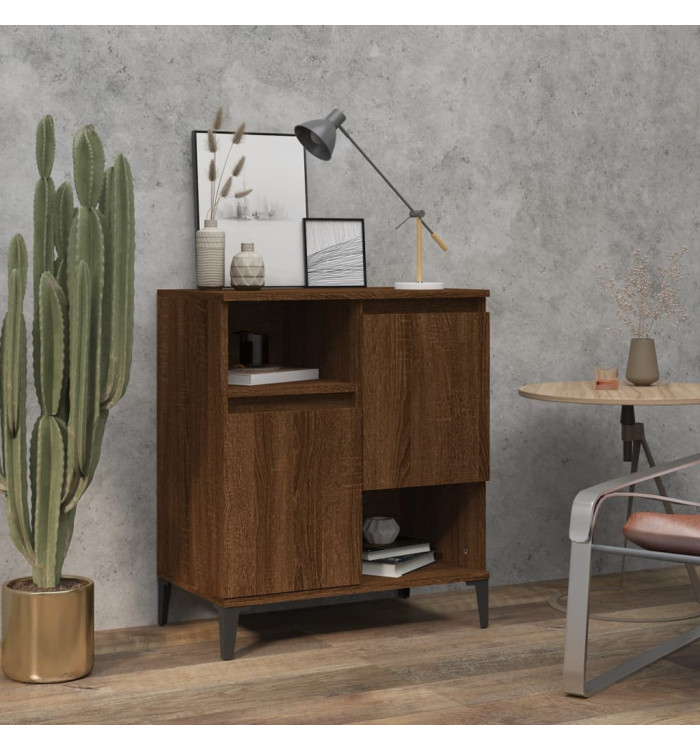 Buffet Chêne marron 60x35x70 cm Bois d'ingénierie | Mobilier & Déco
