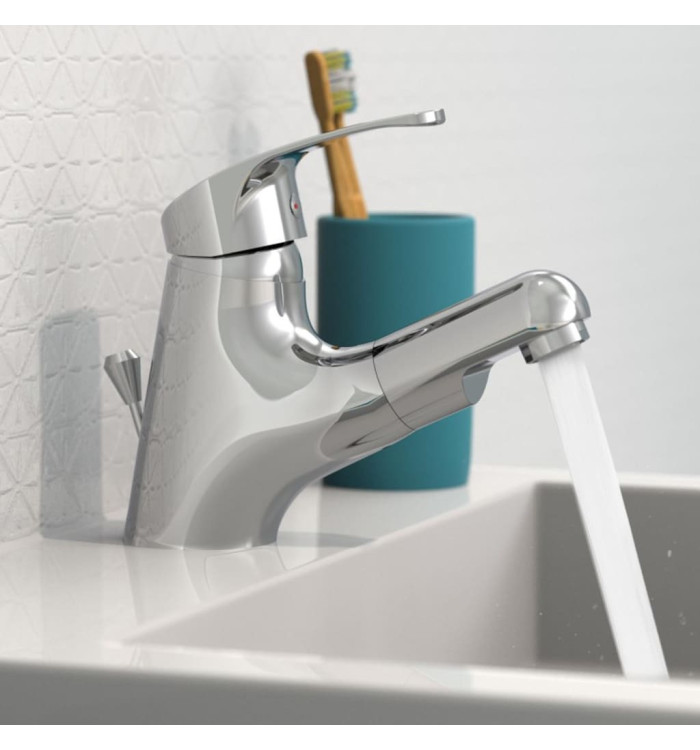 EISL Mitigeur de lavabo avec douchette extractible VICO chrome | Mobilier & Déco