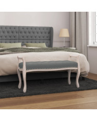 Banc Gris foncé 110x45x60 cm Tissu | Mobilier & Déco