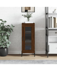 Buffet Chêne marron 34,5x34x90 cm Bois d'ingénierie | Mobilier & Déco