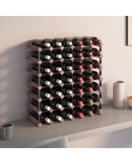 Casier à bouteilles pour 42 bouteilles Marron Bois pin solide | Mobilier & Déco
