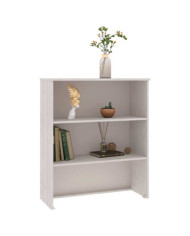 Dessus de buffet HAMAR Blanc 85x35x100 cm Bois de pin massif | Mobilier & Déco