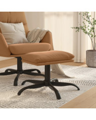 Repose-pied Taupe 60x60x36 cm Tissu microfibre | Mobilier & Déco