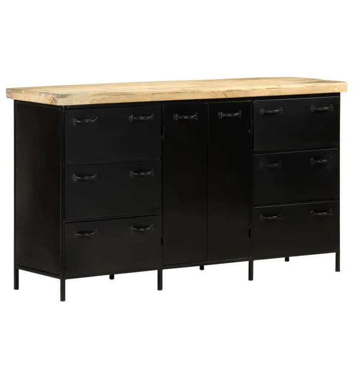 Buffet 140x38x76 cm Bois de manguier brut | Mobilier & Déco