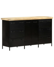 Buffet 140x38x76 cm Bois de manguier brut | Mobilier & Déco