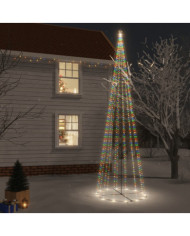 Arbre de Noël cône 1134 LED Colorées 230x800 cm | Mobilier & Déco
