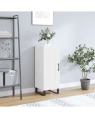 Buffet blanc 34,5x34x90 cm bois d'ingénierie | Mobilier & Déco