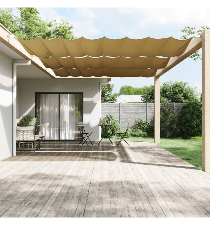 Auvent vertical Beige 200x420 cm Tissu oxford | Mobilier & Déco