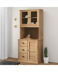 Dessus de commode VIGO 78x30x100 cm bois massif de pin | Mobilier & Déco