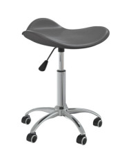 Chaise de bureau Gris Similicuir | Mobilier & Déco