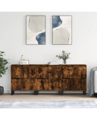 Buffets 3 pcs Chêne fumé Bois d'ingénierie | Mobilier & Déco