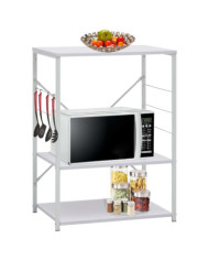 Armoire à four à micro-ondes Blanc 60x39,6x79,5 cm | Mobilier & Déco