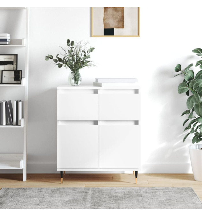 Buffet Blanc 60x35x70 cm Bois d'ingénierie | Mobilier & Déco
