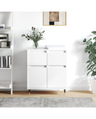 Buffet Blanc 60x35x70 cm Bois d'ingénierie | Mobilier & Déco