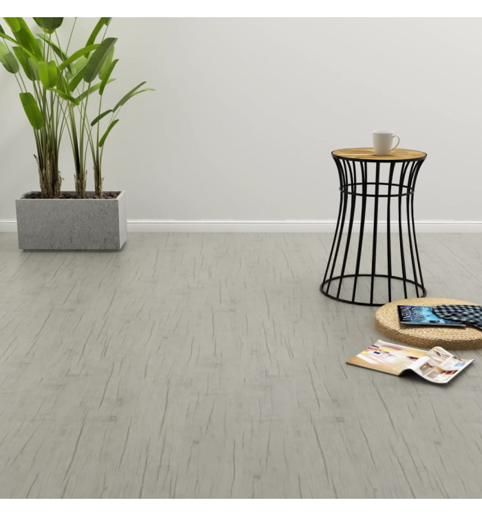 Planches de plancher autoadhésives 4,46m² 3 mm PVC Chêne délavé | Mobilier & Déco