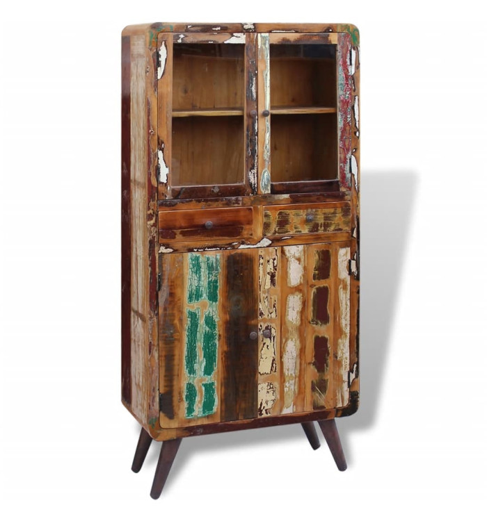 Placard Bois de récupération solide 90x40x190 cm | Mobilier & Déco