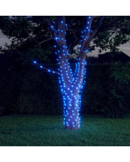 Lampes solaires 5 pcs 5x200 LED Bleu Intérieur Extérieur | Mobilier & Déco
