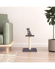 Arbre à chat avec plate-forme gris foncé 38 cm | Mobilier & Déco