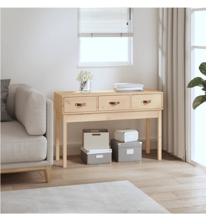 Table console 114x40x75 cm Bois massif de pin | Mobilier & Déco