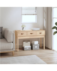 Table console 114x40x75 cm Bois massif de pin | Mobilier & Déco
