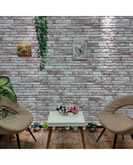 Panneaux muraux 3D avec design de brique gris foncé 10 pcs EPS | Mobilier & Déco