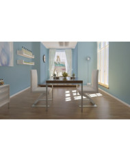 Chaises à manger lot de 2 blanc similicuir | Mobilier & Déco