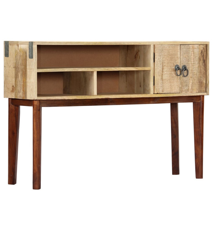 Table console 115x30x76 cm Bois de manguier massif brut | Mobilier & Déco