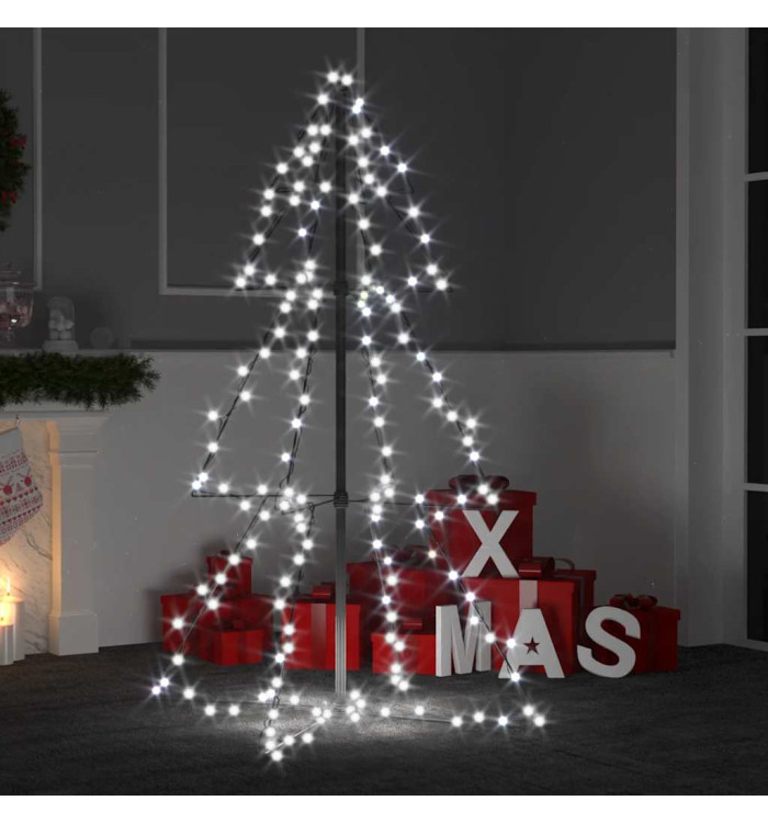 Arbre de Noël cône 160 LED d'intérieur/d'extérieur 78x120 cm | Mobilier & Déco