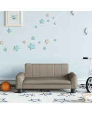 Canapé pour enfants cappuccino 70x45x30 cm similicuir | Mobilier & Déco