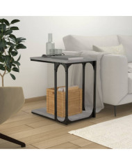 Table d'appoint Sonoma gris 50x35x52 cm Bois d'ingénierie | Mobilier & Déco