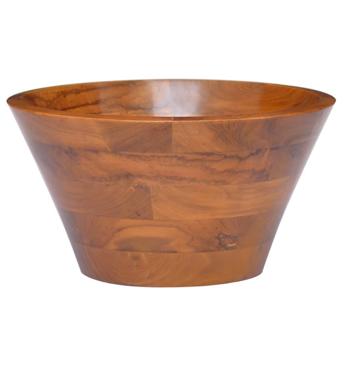 Lavabo Bois de teck massif Φ40x20 cm | Mobilier & Déco