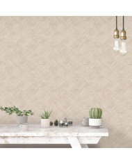 Noordwand Papier peint Evergreen Wicker Natural beige | Mobilier & Déco
