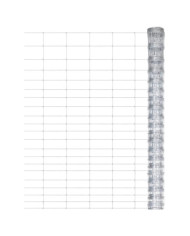 Clôture de jardin Acier galvanisé 50x1,25 m Argenté | Mobilier & Déco