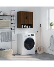 Armoire murale chêne marron 60x31x70 cm bois d'ingénierie | Mobilier & Déco