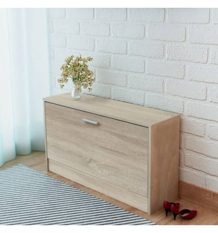 Banc à chaussures 80x24x45 cm Chêne | Mobilier & Déco