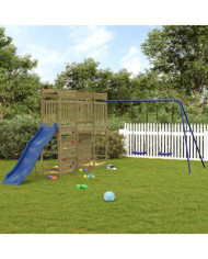 Aire de jeux d'extérieur bois de pin imprégné | Mobilier & Déco